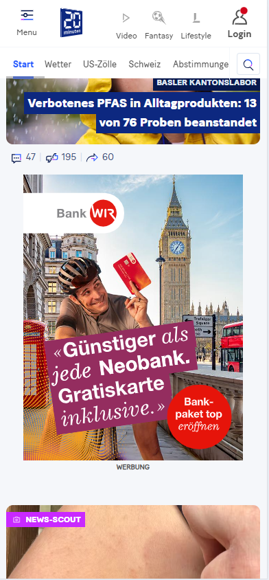 SCS 20min DE Ricchi Ad Bankpaket Herbstkampagne