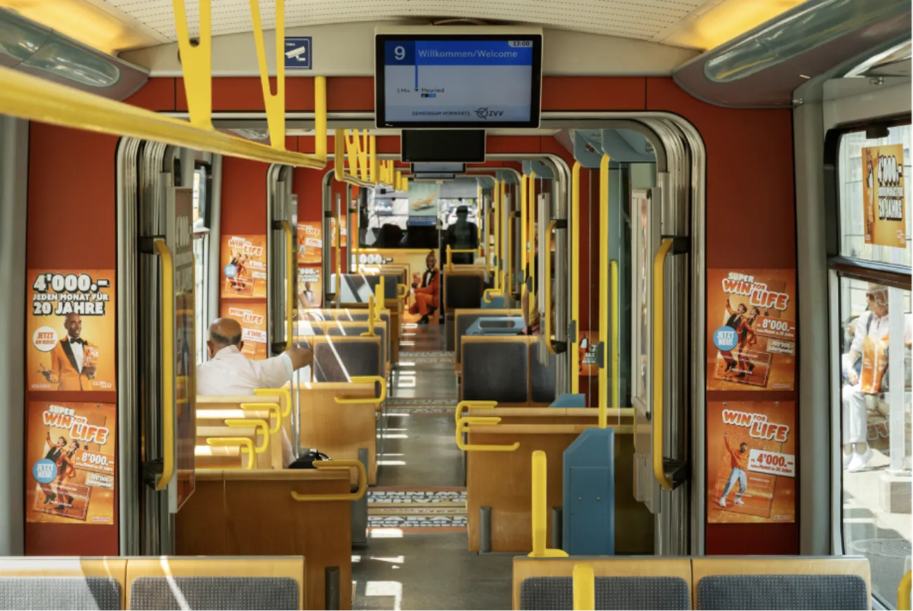 Swisslos Win for Life mit Tram